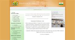 Desktop Screenshot of ambassadeniger-fr.org